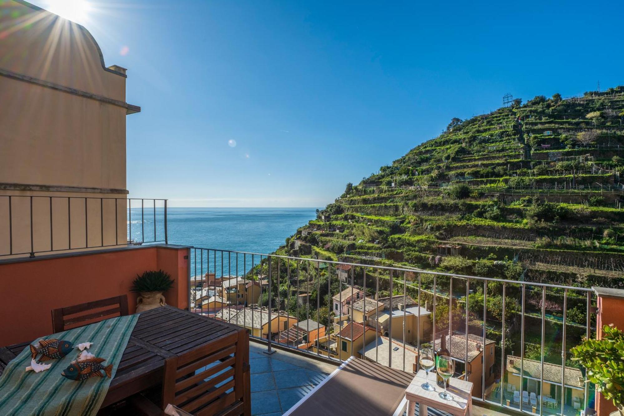 Luxury Seaview Apartments Manarola By Arbaspaa Exterior foto