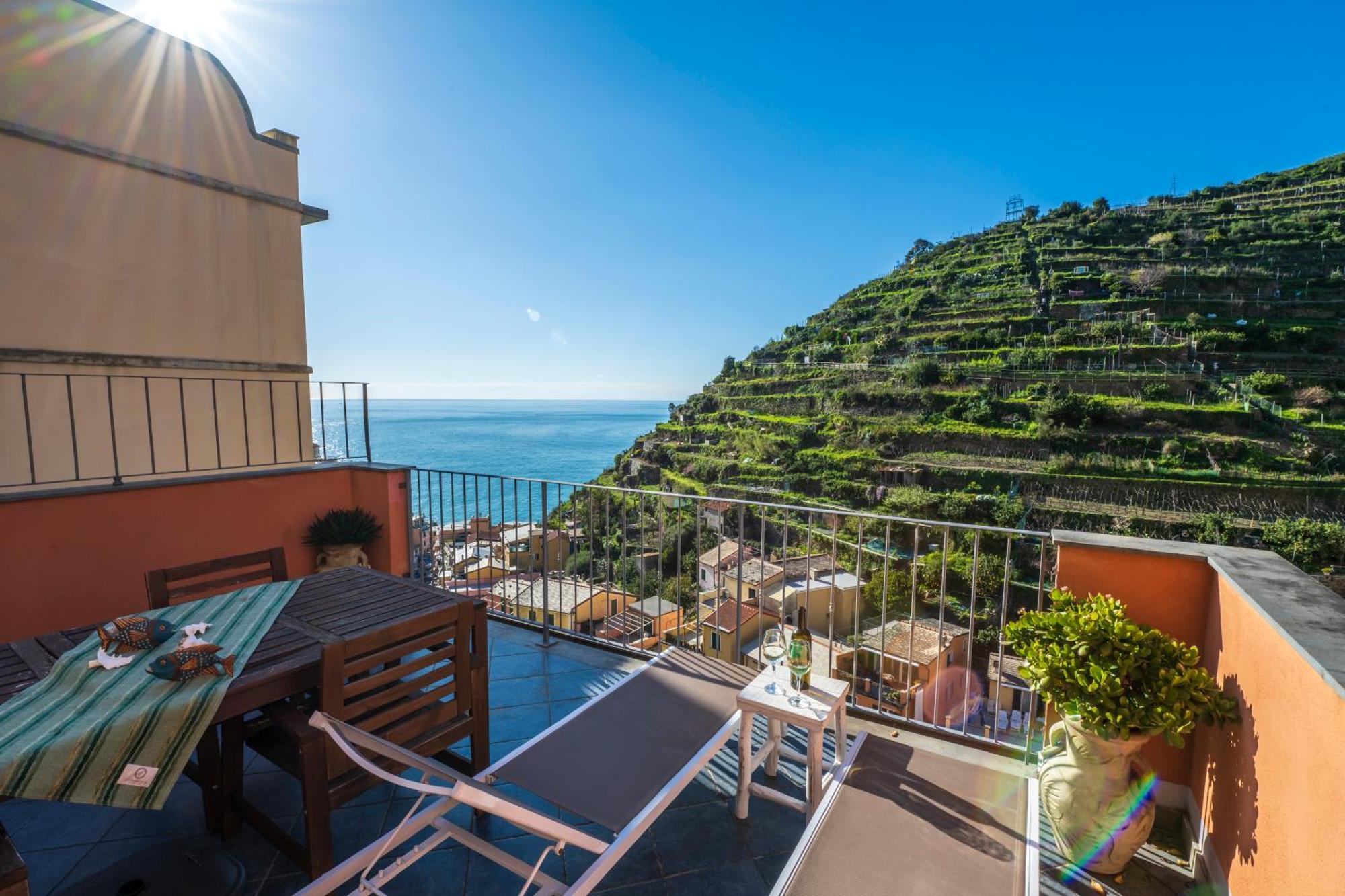 Luxury Seaview Apartments Manarola By Arbaspaa Exterior foto