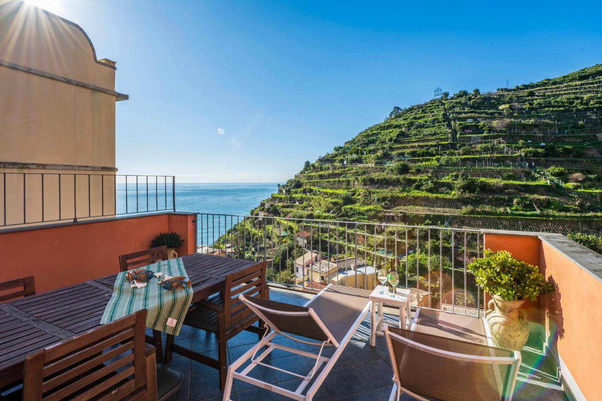 Luxury Seaview Apartments Manarola By Arbaspaa Exterior foto