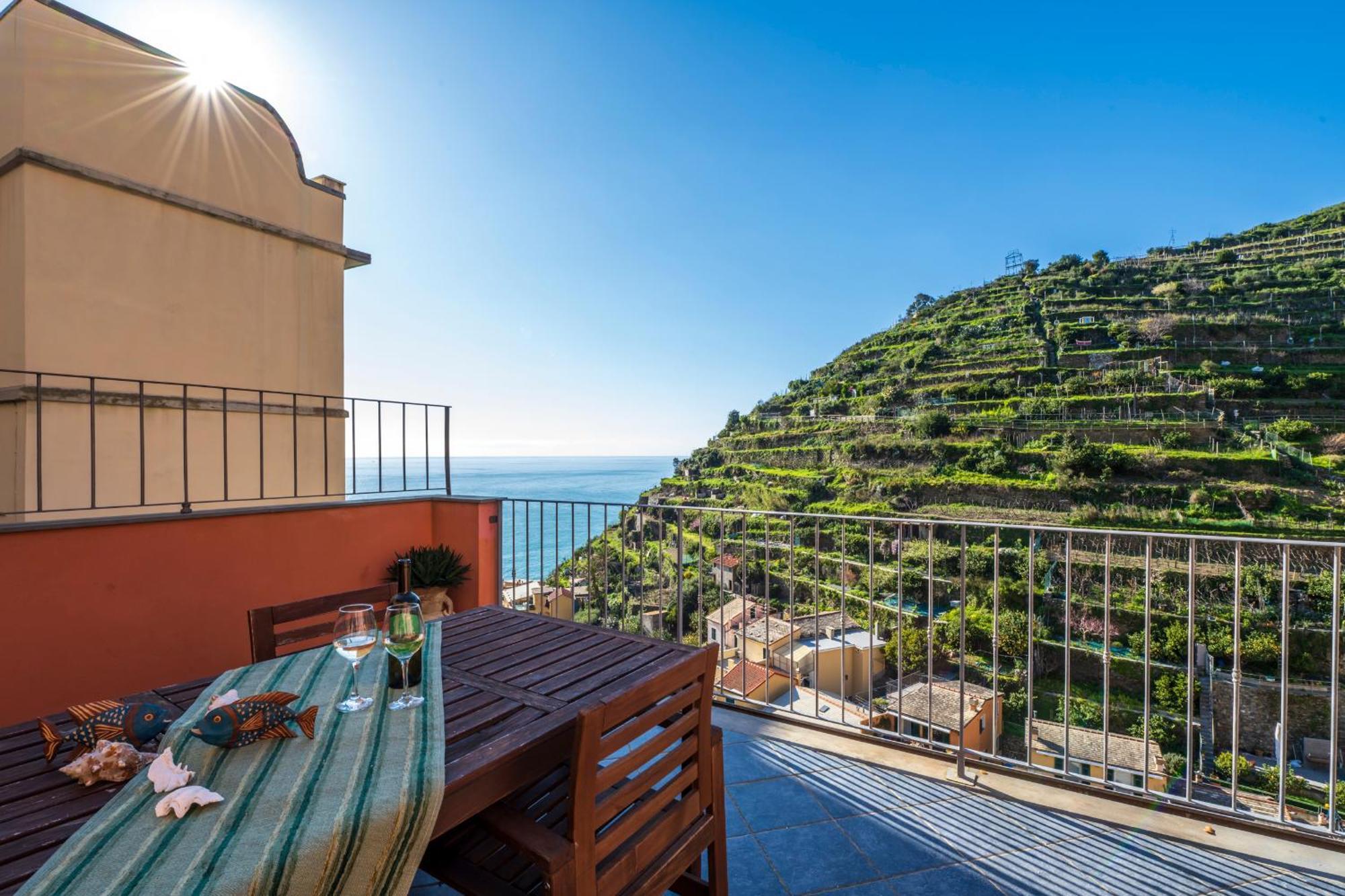 Luxury Seaview Apartments Manarola By Arbaspaa Exterior foto