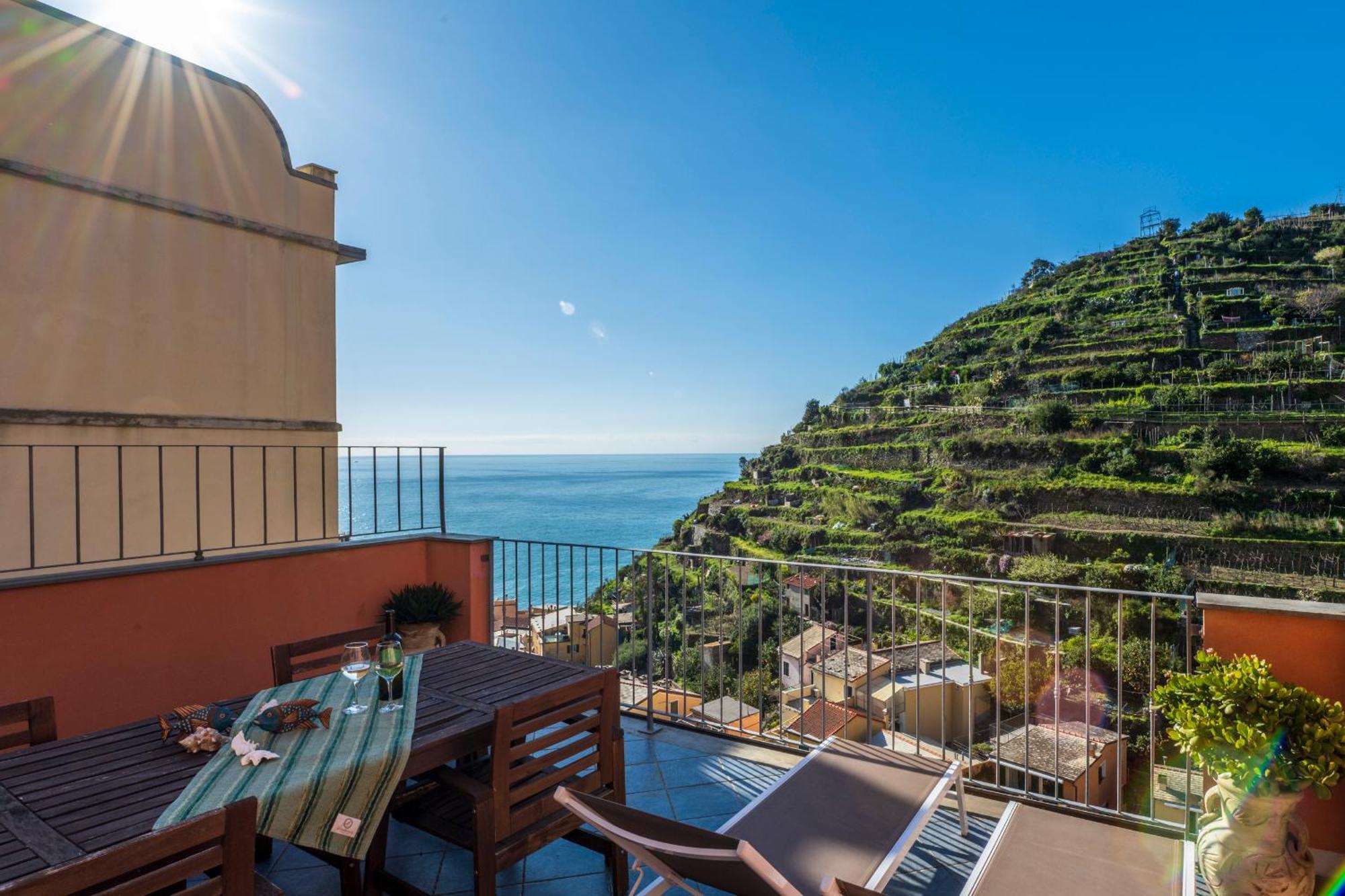 Luxury Seaview Apartments Manarola By Arbaspaa Exterior foto